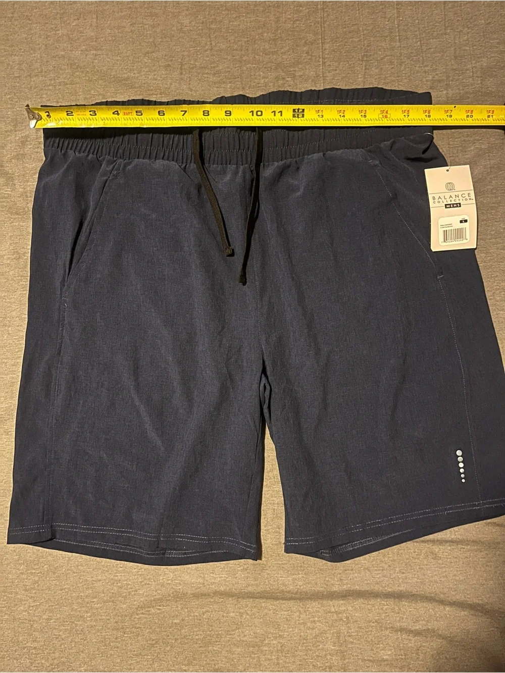 Balance Collection Men’s Navy Athletic Drawstring Shorts